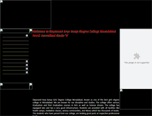 Tablet Screenshot of dakcollege.org